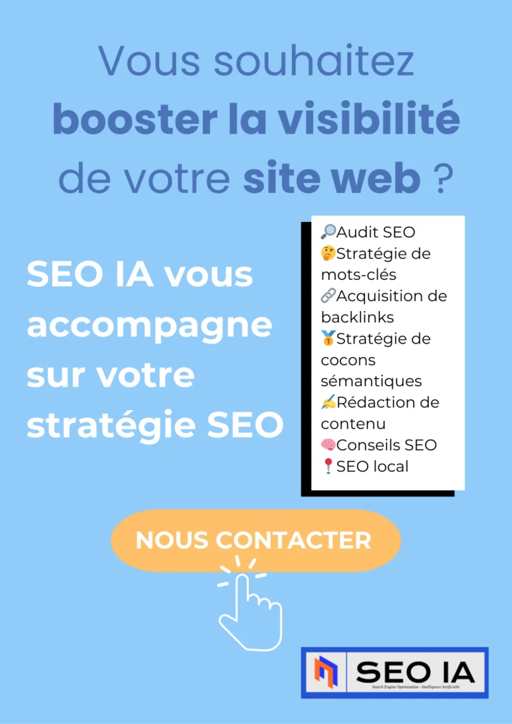 Booster la visibilité de son site - SEO IA